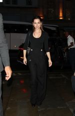 ANA DE ARMAS Leaves Fallow Restaurant After Dinner in London 07/19/2022