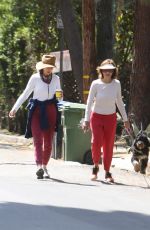 ANDIE MACDOWELL Out for Coffee with a Friend in Los Angeles 07/04/2022