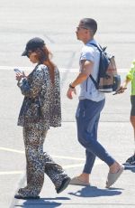 ANITTA Arrives at Bern Airport in Switzerland 07/14/2022
