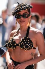 ANITTA at Schiaparelli Fashion Show at Paris Fashion Week 07/04/2022
