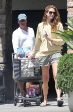 ANNA OSCEOLA and Jon Hamm Leaves Gelson