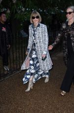 ANNA WINTOUR Arrives at Serpentine Gallery Sumner Party in London 06/30/2022