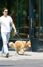 ANNABELLE WALLIS and Sebastian Stan Out in New York 07/16/2022