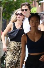 ANNABELLE WALLIS and Sebastian Stan Out in New York 07/16/2022