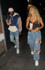 ANTIGONI BUXTON Night Out in Shoreditch 07/04/2022