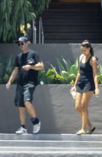 APRIL LOVE GEARY at a Tennis Court in Malibu 07/22/2022