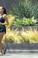 APRIL LOVE GEARY at a Tennis Court in Malibu 07/22/2022