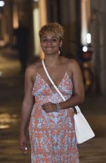 ARIANA DEBOSE Night Out in Rome 07/07/2022