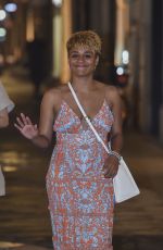 ARIANA DEBOSE Night Out in Rome 07/07/2022