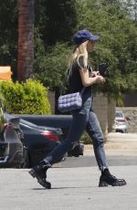 ASHLEE SIMPSON Out Shopping in Los Angeles 07/20/2022