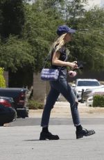 ASHLEE SIMPSON Out Shopping in Los Angeles 07/20/2022