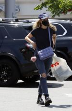 ASHLEE SIMPSON Out Shopping in Los Angeles 07/20/2022
