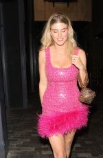 ASHLEY JAMES Night Out in London 06/30/2022