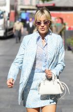 ASHLEY ROBERTS at Global Radio Studios in London 07/11/2022
