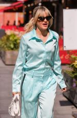 ASHLEY ROBERTS at Heart Radio in London 07/04/2022