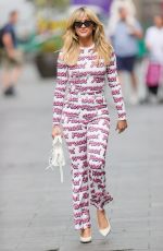 ASHLEY ROBERTS at Heart Radio in London 07/26/2022