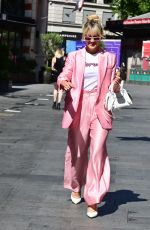 ASHLEY ROBERTS at Heart Radio Studio in London 07/08/2022