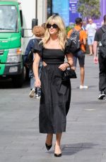 ASHLEY ROBERTS Leaves Global Radio in London 07/13/2022