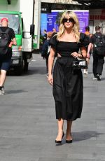 ASHLEY ROBERTS Leaves Global Radio in London 07/13/2022
