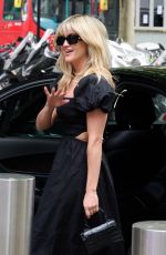 ASHLEY ROBERTS Leaves Global Radio in London 07/13/2022