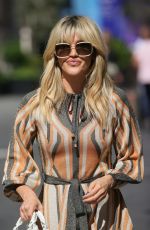 ASHLEY ROBERTS Leaves Global Radio Studios in London 07/14/2022