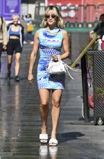 ASHLEY ROBERTS Leaves Global Studios in London 07/18/2022