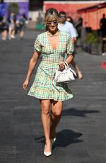 ASHLEY ROBERTS Leaves Heart FM Radio in London 07/19/2022