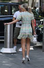 ASHLEY ROBERTS Leaves Heart FM Radio in London 07/19/2022