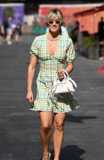 ASHLEY ROBERTS Leaves Heart FM Radio in London 07/19/2022