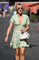 ASHLEY ROBERTS Leaves Heart FM Radio in London 07/19/2022