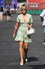 ASHLEY ROBERTS Leaves Heart FM Radio in London 07/19/2022