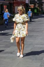 ASHLEY ROBERTS Leaves Heart Radio in London 07/15/2022