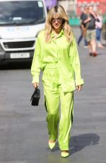 ASHLEY ROBERTS Leaves Heart Radio Studio in London 07/27/2022