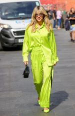 ASHLEY ROBERTS Leaves Heart Radio Studio in London 07/27/2022