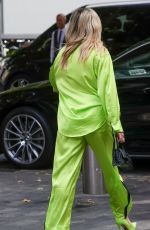 ASHLEY ROBERTS Leaves Heart Radio Studio in London 07/27/2022