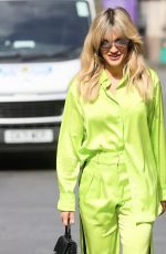 ASHLEY ROBERTS Leaves Heart Radio Studio in London 07/27/2022