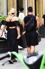 ASHLEY ROBERTS on a Lunch Date in London 07/20/2022