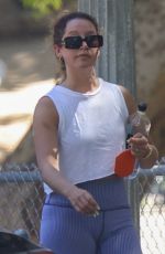 ASHLEY TISDALE and Christopher French Out Hiking at Santa Monica Mountains 07/19/2022