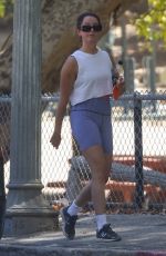 ASHLEY TISDALE and Christopher French Out Hiking at Santa Monica Mountains 07/19/2022