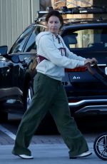 ASHLEY TISDALE Out with Her Baby in Malibu 07/01/2022