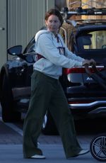 ASHLEY TISDALE Out with Her Baby in Malibu 07/01/2022