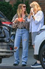 ASHLEY TISDALE Out with Her Mom in New York 07/11/2022