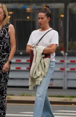 ASHLEY TISDALE Out with Her Mom in New York 07/13/2022
