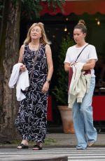 ASHLEY TISDALE Out with Her Mom in New York 07/13/2022