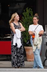 ASHLEY TISDALE Out with Her Mom in New York 07/13/2022
