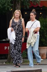 ASHLEY TISDALE Out with Her Mom in New York 07/13/2022