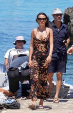 AUBREY PAIGE and Ryan Seacrest Out at a Beach in Ibiza 06/29/2022