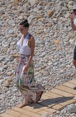 AUBREY PAIGE and Ryan SeacrestOut for Lunch in Ibiza 06/28/2022