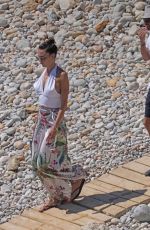 AUBREY PAIGE and Ryan SeacrestOut for Lunch in Ibiza 06/28/2022