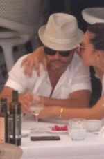 AUBREY PAIGE and Ryan SeacrestOut for Lunch in Ibiza 06/28/2022